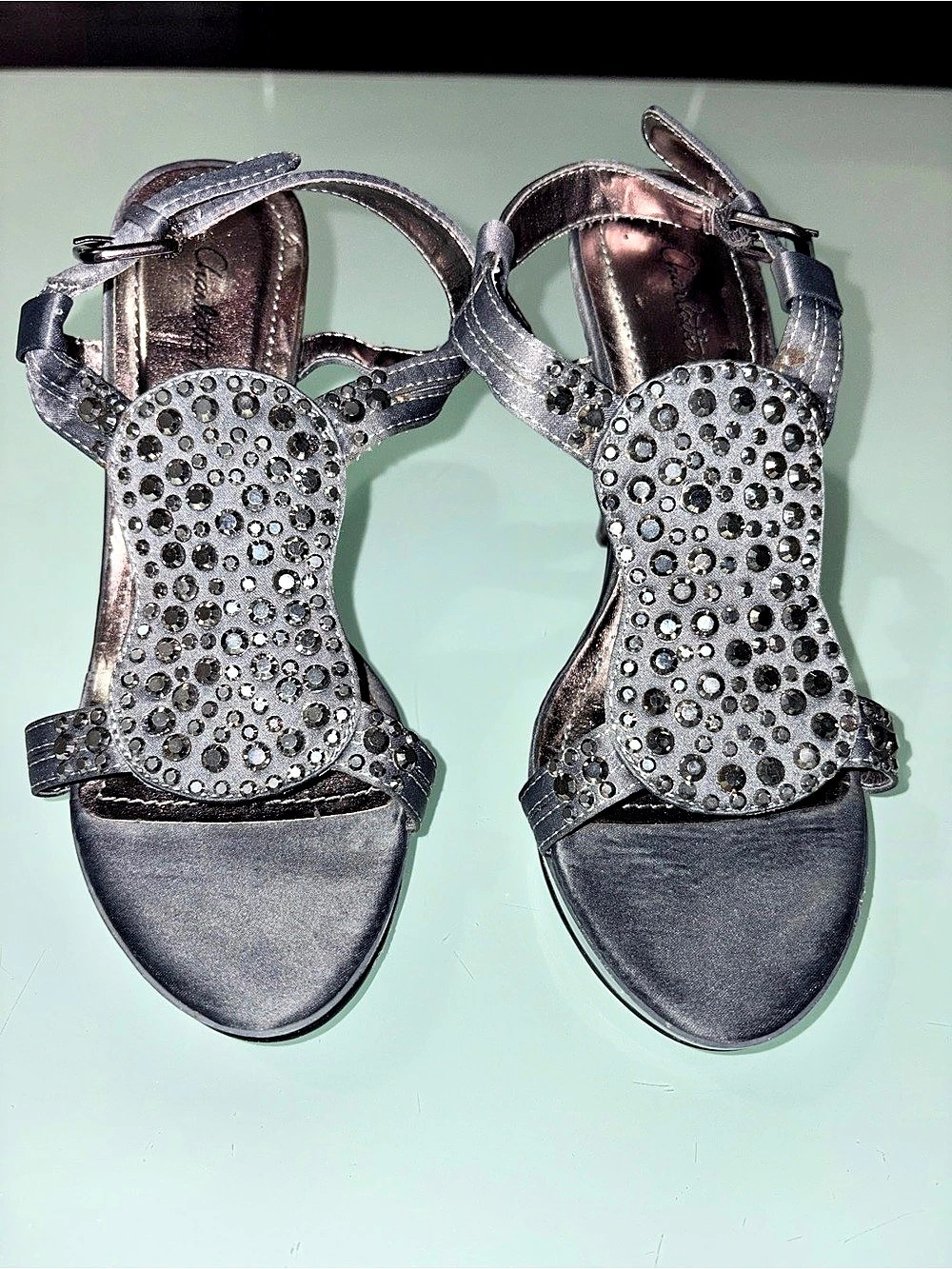 Charlotte Russe Studded Platform Heels US 6